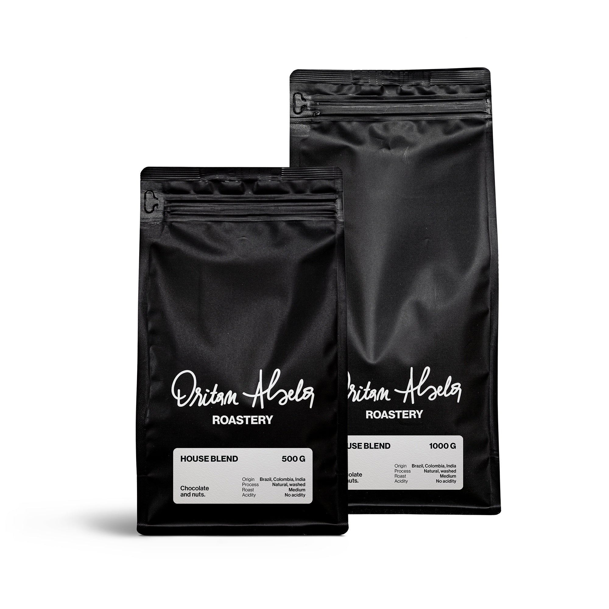 House Blend Kaffeebohnen von Dritan Alsela Roastery – Packungen 500 g und 1 kg