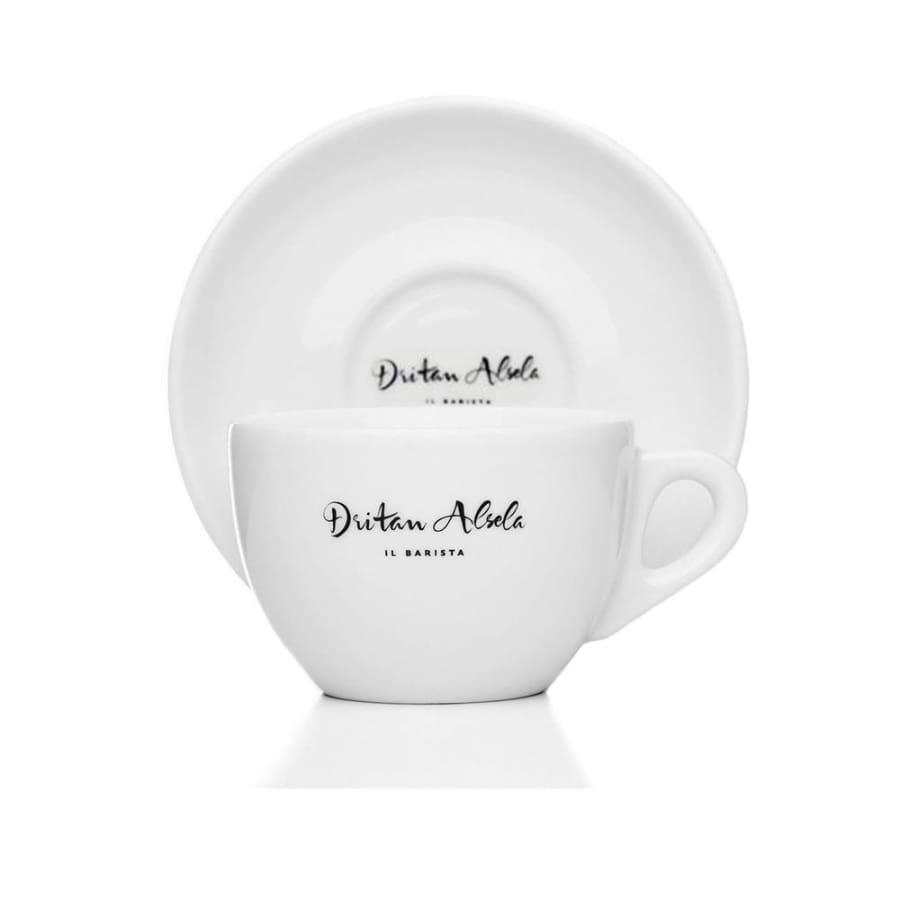 Dritan Alsela Large Cappuccino Cup 260ml (incl. saucer)