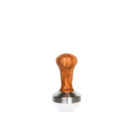 Dritan Alsela Professional Coffee Tamper (wooden handle flat base 58mm) - Olive wood