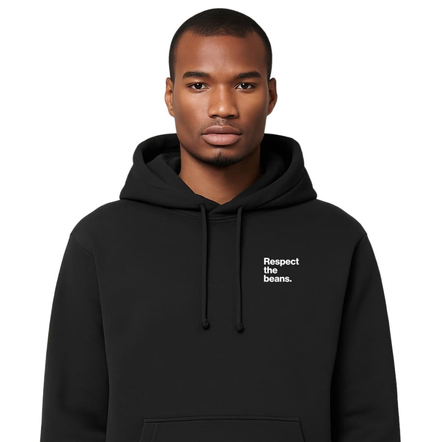 Respect the beans Oversized Hoodie (unisex)