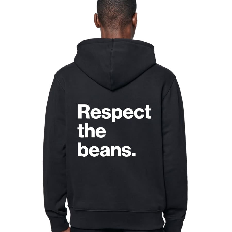 Respect the beans Oversized Hoodie (unisex)