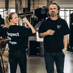 Respect the beans Oversized T-Shirt (unisex)