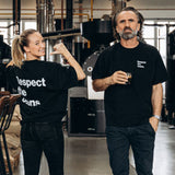 Respect the beans Oversized T-Shirt (unisex)